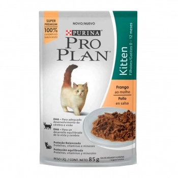 PRO PLAN KITTEN FRANGO 15X85G BR
