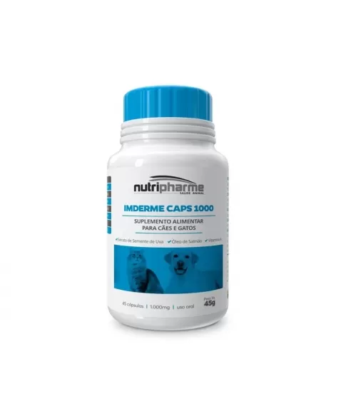 NUTRIPHARME IMDERME CAPS 1000