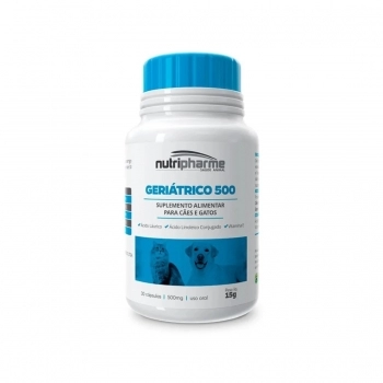 NUTRIPHARME GERIATRICO 500 30 CAPS
