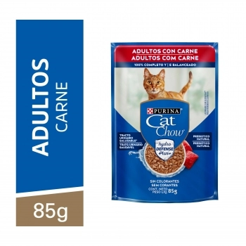 CAT CHOW ADULTOS CARNE 15X85G N1 XI