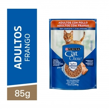 CAT CHOW ADULTOS FRANGO 15X85G N1 XI