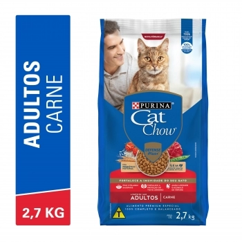 CAT CHOW ADULTOS CARNE 5X2,7KG