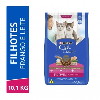CAT CHOW FILHOTES FRANGO 10,1KG