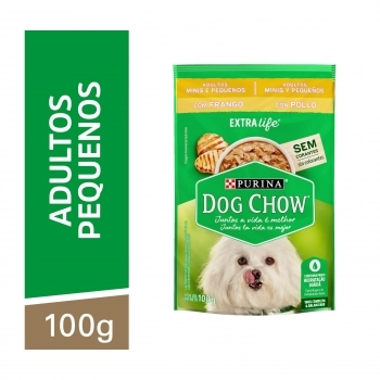 DOG CHOW ADULTOS MINIS & PEQUENOS FRANGO 15X100G