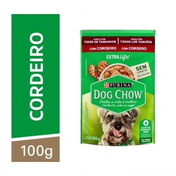DOG CHOW ADULTOS CORDEIRO 15X100G