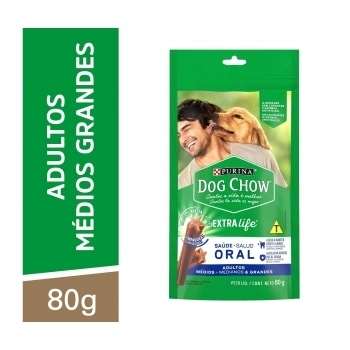 DOG CHOW ORAL MED&GDE 20X80G BR