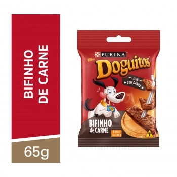 DOGUITOS BIFINHO CARNE 20X65G BR