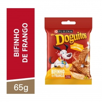 DOGUITOS BIFINHO FRANGO 20X65G BR