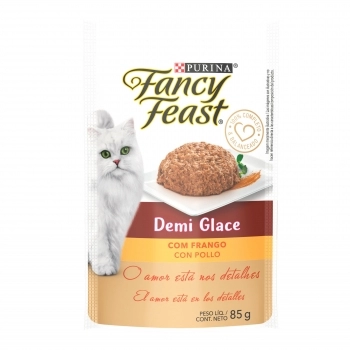 FANCY FEAST DEMI GLACE FRANGO 15X85G N1