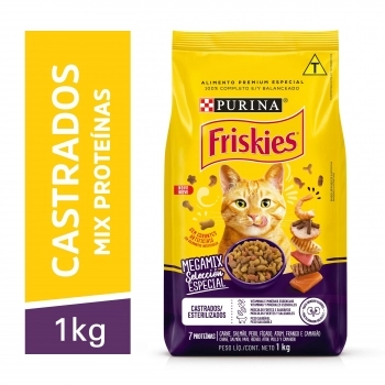 FRISKIES MEGAMIX CASTRADOS 10X1KG BR