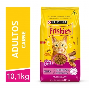 FRISKIES MIX CARNE ADULTO 10,1KG BR