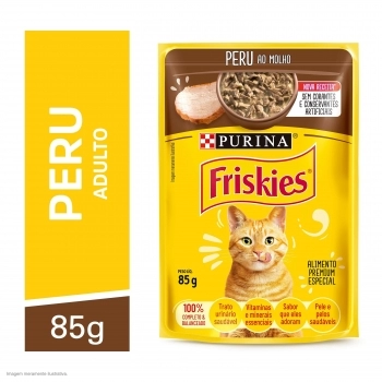 FRISKIES PERU AO MOLHO 15X85G BR