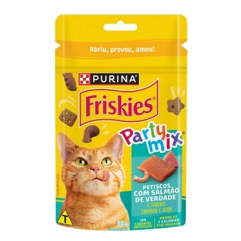 FRISKIES PETISCOS SALMÃO 15X80G BR